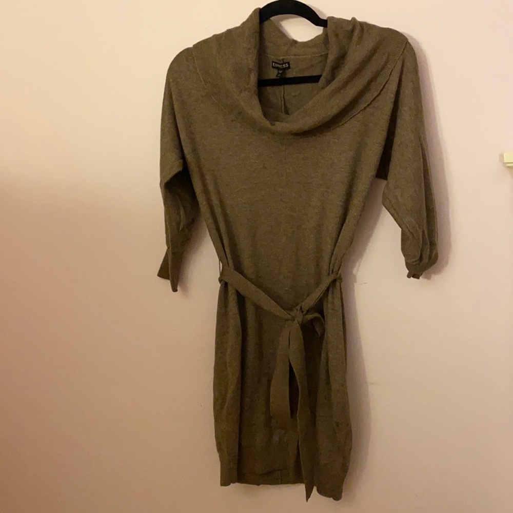 Express sweater dress